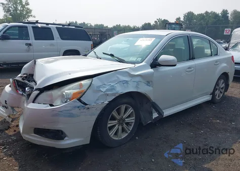 2012 Subaru Legacy 2.5I Premium from USA, damaged, VIN 4S3BMBG64C3005255
